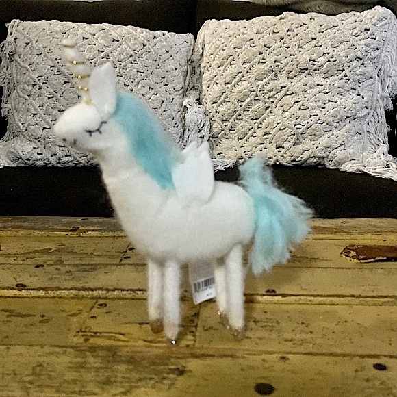 NWT TARGET UNICORN ORNAMENT CHRISTMAS TREE ORNAMENT WONDERSHOP FARMHOUSE BOHO - Picture 7 of 9